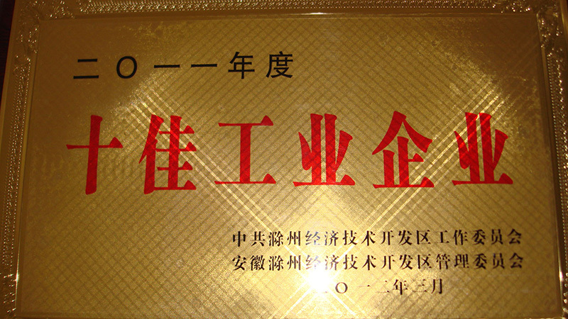 十佳工(gong)業企業(ye)